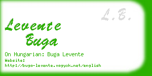 levente buga business card